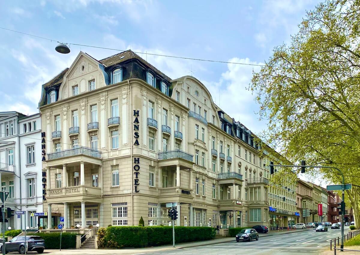 Star-Apart Hansa Hotel Висбаден Экстерьер фото